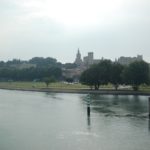Avignon vista da ponte Édouard Daladier