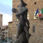 Firenze - Piazza della Signoria - Loggia dei Lanzi - Rapto das Mulheres Sabinas