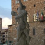 Firenze - Piazza della Signoria - Loggia dei Lanzi - Rapto das Mulheres Sabinas