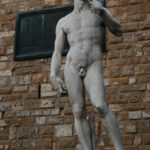 Firenze - Piazza della Signoria - cópia da estátua de David, de Michelangelo