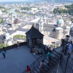 Salzburg, vista da Fortaleza de Hohensalzburg