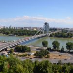 Bratislava - Ponte sobre o Rio Danúbio