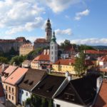 Český Krumlov - Vista da cidade