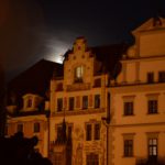 Praga - Lua Cheia nascendo