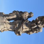 Praga - Ponte Carlos - Estátua de Santa Ana