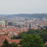 Praga - Vista a partir do Jardim Lobkowicz