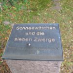 Oberweser - Wesertal - Alemanha - Placa: Branca de Neve e os Sete Anões