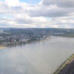 Koblenz - travessia de bondinho para a fortaleza