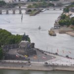 Deutsches Eck – Koblenz – Junção dos rios Mosella e Reno
