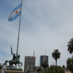 Buenos Aires - Plaza de Mayo - Monumento ecuestre al General Manuel Belgrano