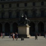Paris - Estátua - Louis XIV sous les traits de Marcus Curtius (cópia)