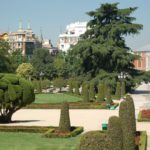 Madrid - Parque de El Retiro - Jardín del Parterre - Monumento a Jacinto Benavente