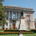 Madrid - Estatua de Murillo e Museu do Prado