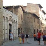 San Gimignano - Via San Giovanni - restos da Chiesa di San Francesco