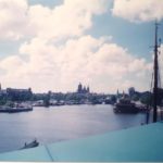 Amsterdam - Vista a partir do NEMO - Museu de Ciências